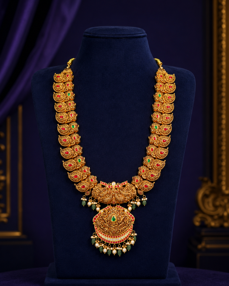 Mayura Vaibhav Gold Haram