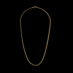 Slim Snake Gold Chain for Daily Wear