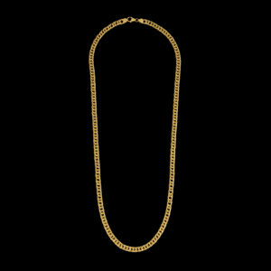Flat Curb Gold Chain