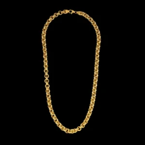 Heavy Rolo Link Gold Chain