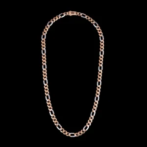 Two Tone Curb Gold Chain