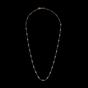 Satellite Station Gold Chain