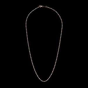 Fine Beaded Gold Chain