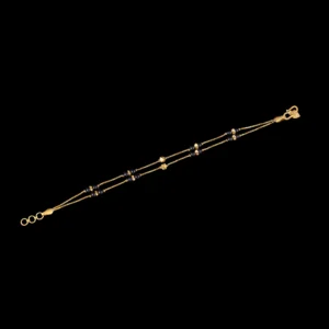 Minimal Station Gold Bracelet