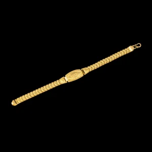 Classic ID Gold Bracelet