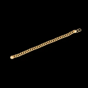 Classic Curb Link Gold Bracelet