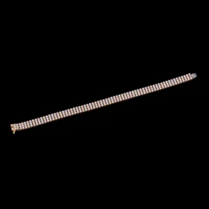 Multi-Row Diamond Tennis Bracelet